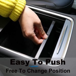 Topfit Model 3&Y Center Console Organizer Tray Flocking